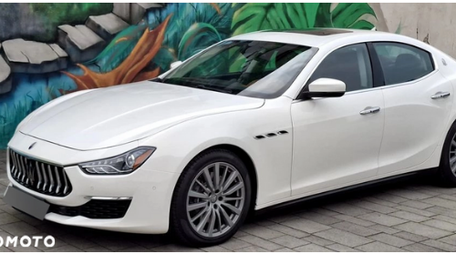 Wylicytowane auto - maserati